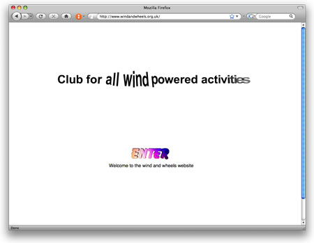 Lovely Vintage Retro Website from 2009….