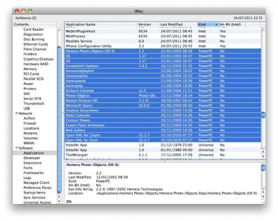 systemprofiler