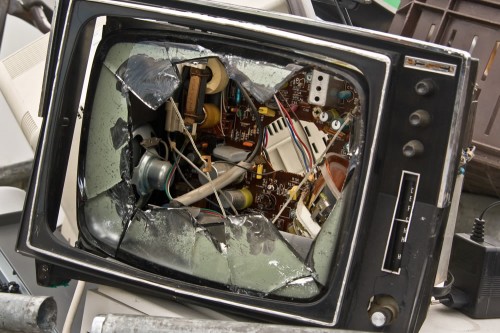 Broken Television