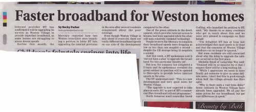Weston Mercury News Report