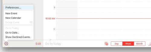 set Calendar invites to go to your email instead.