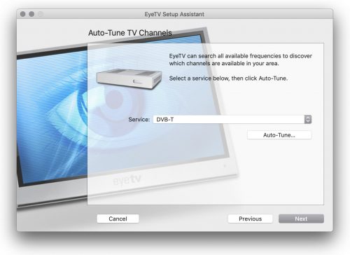 auto tune screen