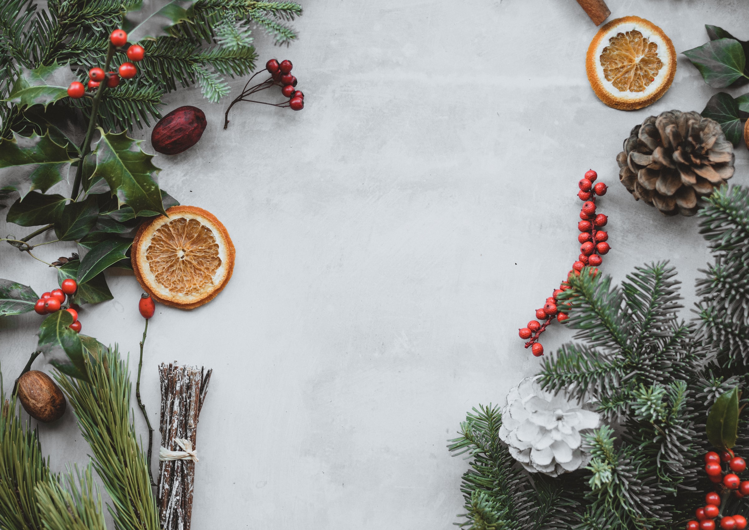 dried decorations