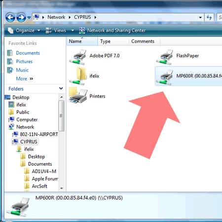 Windows Vista screenshot